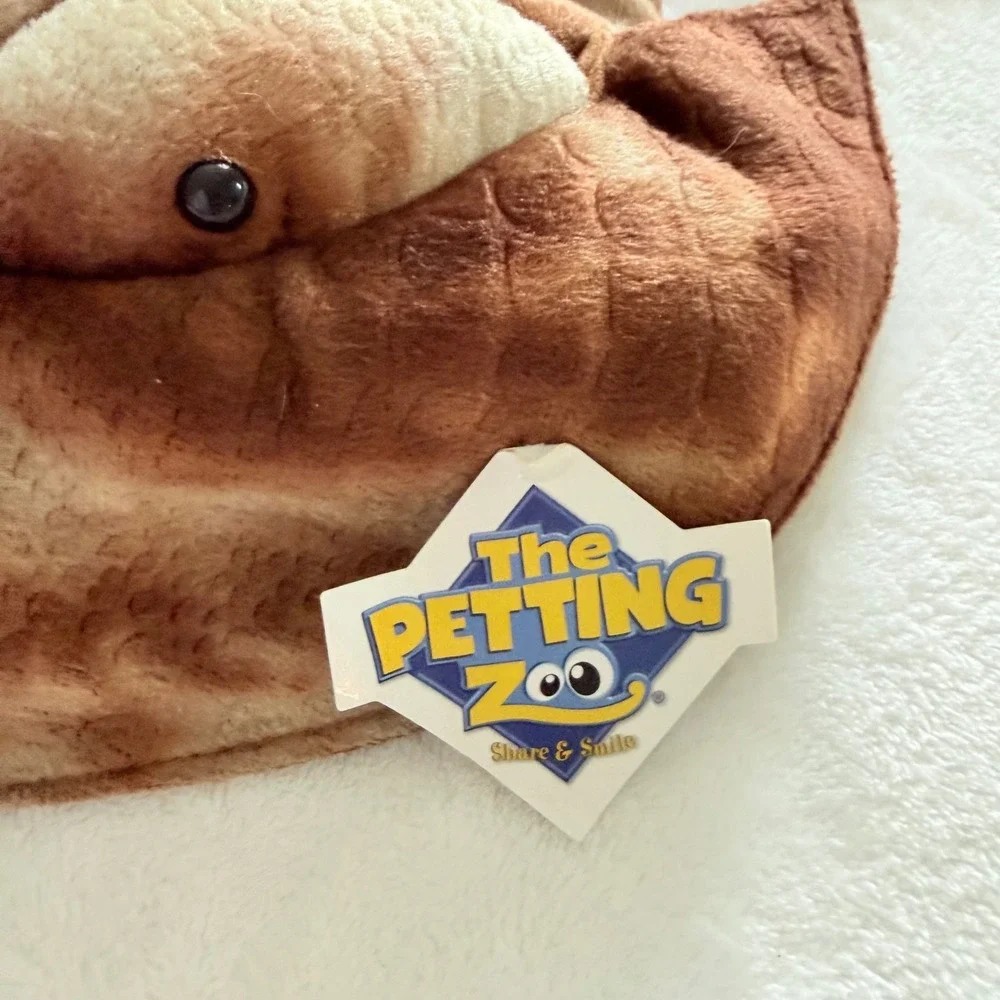 The Petting Zoo Horseshoe Crab Plush Kids Brown Sea Creature New
